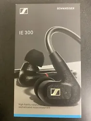Sennheiser IE300 in like new condition. Includes silver palladium cable is included