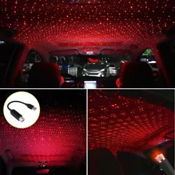 Diode projection, stable light source, high efficiency, strong light effect；Create a romantic atmosphere in the car...