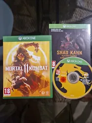 Vends jeu Mortal kombat 11 pour Xbox one - mise à jour gratuite pour Serie X. Jeu en bon état, livraison rapide et...