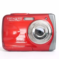Vistaquest VQ8920 Sport UW digital camera - Red. Cameras functionality is tested, however it’s water resistance has...