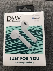 Vivitar DSW True Wireless Bluetooth Earbuds- White *New/Sealed*.