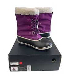 Sorel Yoot Pac Nylon WP. Youth Winter Boots. Upper: Waterproof polyurethane-backed nylon. Insulation 9mm felt InnerBoot...