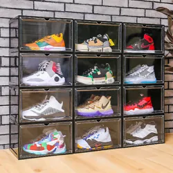 Show Rack for YourShoes - Our elegant clear cube organizer allows your shoes to be display in all their glory. Simple...