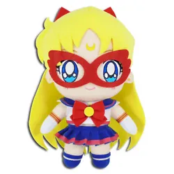 Made of all new material. Polyester fiber. Sailor Moon: Sailor V Plush.