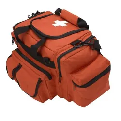 This Empty EMT Deluxe Trauma Bag Is Made With A Durable Polyester/PVC Coating Material. Trauma bag features...
