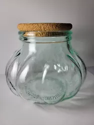 Cork Lid is good condition. Extra Large Jar 9