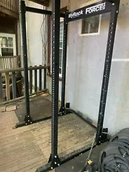 Power rack disassembly required which I can help with. Barbell and bench have always been kept indoors. So still looks...
