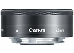 Canon EOS M Lens. Lens Cap E-52II. Lens Dust Cap EB. Lens Construction. / 60.9 x 23.7mm, 105g. One Year Warranty Card....