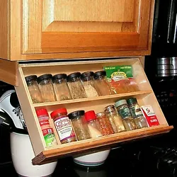 By adding this drawer underneath your upper cabinet you will create more storage space in side your cabinets, or on the...