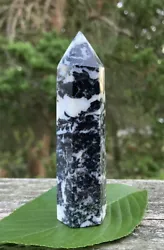 NOTE: The Zebra Jasper crystal wand you see pictured is the exact one you will receive. Zebra Jasper is said to be a...