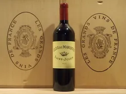 Je vous propose une bouteille de Clos du Marquis. Appellation: Saint Julien. second vin du Château de Léoville Las...