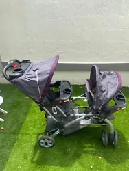 Our kids liked to be carried often, so this Baby Trend Sit and Stand double stroller is in great shape. This stroller...