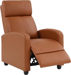 MODERN AND CLASSIC DESIGN: This recliner chair is sleek, modern and sophisticated. Expertly crafted for style, this...