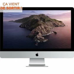 27-inch iMac with Retina 5K display: 3.3GHz 6-core 10th-generation Intel Core i5 processor, 512GB