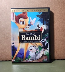 This is a gently used copy of Walt Disneys Bambi (2 Disc Special Edition). Should play with no issues. Slip cover is...