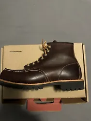 Red Wing Men’s Heritage Roughneck Moc Toe Boots 8146 US 9.5 Color BRIAR Excellent condition like new only worn twice...
