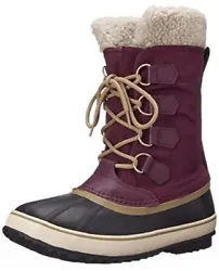 Seam-sealed waterproof construction Insulation: Removable 6 mm washable recycled felt inner boot with Sherpa Pile snow...