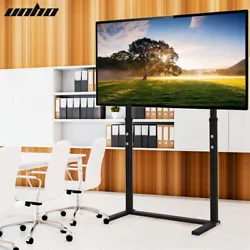 Adjustable TV Floor Stand with Mount for 32-100 LCD LED Flat Curved Screen TVs.