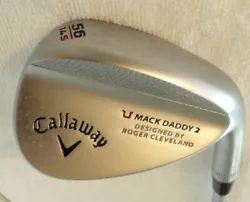 Callaway Mack Daddy 2 Satin Wedge Golf Club RH.  This club is in pristine, near new condition.  Doesnt look as if...