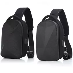 The one-piece shell structure can effectively increase the protection and resilience of the sling shoulder bag. This...