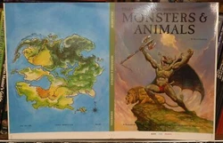 Cover proof for Monsters & Animals, sent ot the design team at Palladium to make sure all was well before printing...