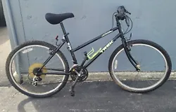 Trek 820 Mountain Bicycle. Everything works as expected. Not. Sure of the frame size but the minimum seat height is 30...