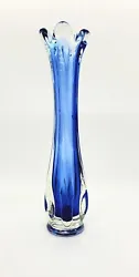 Cobalt Blue swung vase. Beautiful color.