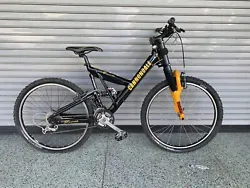 Cannondale Super V 1000FR Downhill Mountain Bike Headshock Full Suspension STX.  Bike is in excellent condition Shimano...