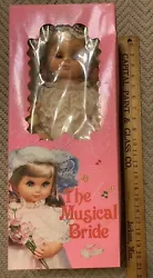 The Musical Bride Doll W/Wedding Gown Untested. Condition is Used. Shipped with FedEx Ground Economy.