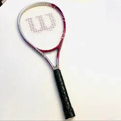 Wilson hope pink Raquetball raquet 4 1/2 L2.