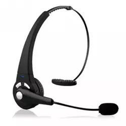 Headset with Boom Microphone Wireless Hands-free Headphone Earphone Noice Canceling Black. Over the Head Wireless...