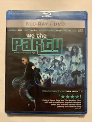 We The Party Mario Van Peebles BLU RAY + DVD (BRAND NEW) Sealed.