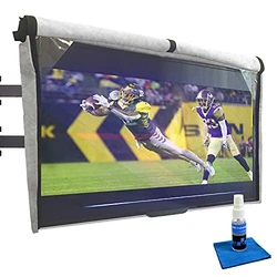 HIGH QUALITY MATERIAL - Super quality 600D Oxford Fabric with Polyester backing. Compatible whith most TV mounts and...