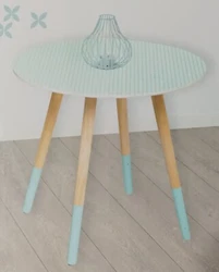 Atmosphera - Table à café Mileo - Coloris Vert. Table basse design moderne. Expédition rapide et soignée.