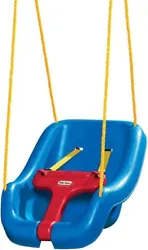 This child swing can support up to 50 lbs. CONVERTIBLE SWING SEAT Since this swing with a baby seat can also...