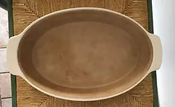 PAMPERED CHEF STONEWARE LARGE OVAL BAKER 12
