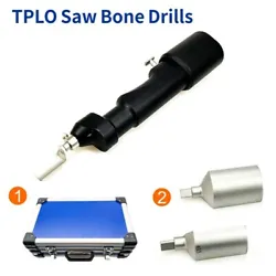 Veterinary surgery TPLO Saw. 1pcs TPLO saw hand piece. 2pcs TPLO saw blade. Ergonomic design to relieve operators...