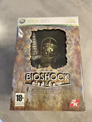 BIOSHOCK Collector Xbox 360.Édition collector du premier jeu BIOSHOCK sorti sur XBOX 360!Excellent état et...