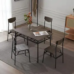 【Multifunction Dining Table】Our bistro table set can be widely used as a computer desk,dining desk,office...