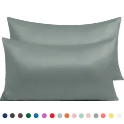 Our matte satin pillowcase is made with nice microfiber fabric for optimal softness and easy care. Theyre silky soft...