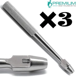 Dental Tissue Punch 5mm (Straight). Dental punch has a slight cavity at the end so that the tooth to be driven will...