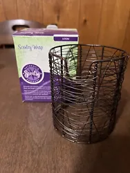 Scentsy Wrap Full Size Warmer LOOM metal Preowned With Box. Good condition. Box has some wear. Please see photos as...
