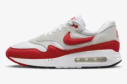 Nike Air Max 1 86 Big Bubble Sport Red White.