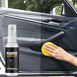 The latest 50ml car interior plastic part refurbishing agent Plastic part wax tool panel refurbishing agent.