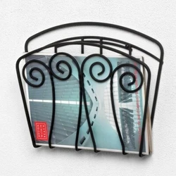 EASY WALL MOUNTING: Brackets are built into the design for easy mounting; simply insert the screws into the holes and a...
