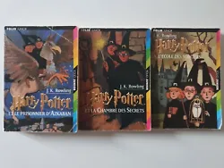 Harry potter à l école des sorciers. harry potter et la chambre des secrets. harry potter et le prisonnier dAzkaban...