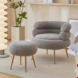 And the armchair is made of high-density and high-resilient foam, which can provide maximum comfort for you. 1 x Indoor...