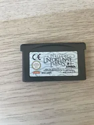 Lemony Snickets A Series of Unfortunate Events (Game Boy Advance GBA) Fr.