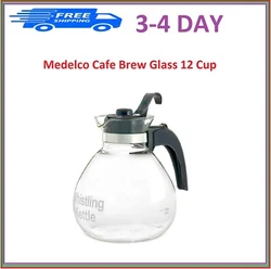 Start your morning off right with the One All 12 Cup Stove Top Whistling Tea Kettle. It is designed to withstand high...