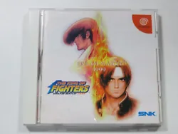THE KING OF FIGHTERS DREAM MATCH 1999 SEGA DREAMCAST (DC) NTSC-JPN (COMPLETE WITH SPIN CARD - VERY GOOD CONDITION)....
